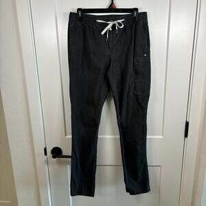 Vuori Men's Medium Ripstop Climber Pants Gray Hiking Performance Pockets EUC